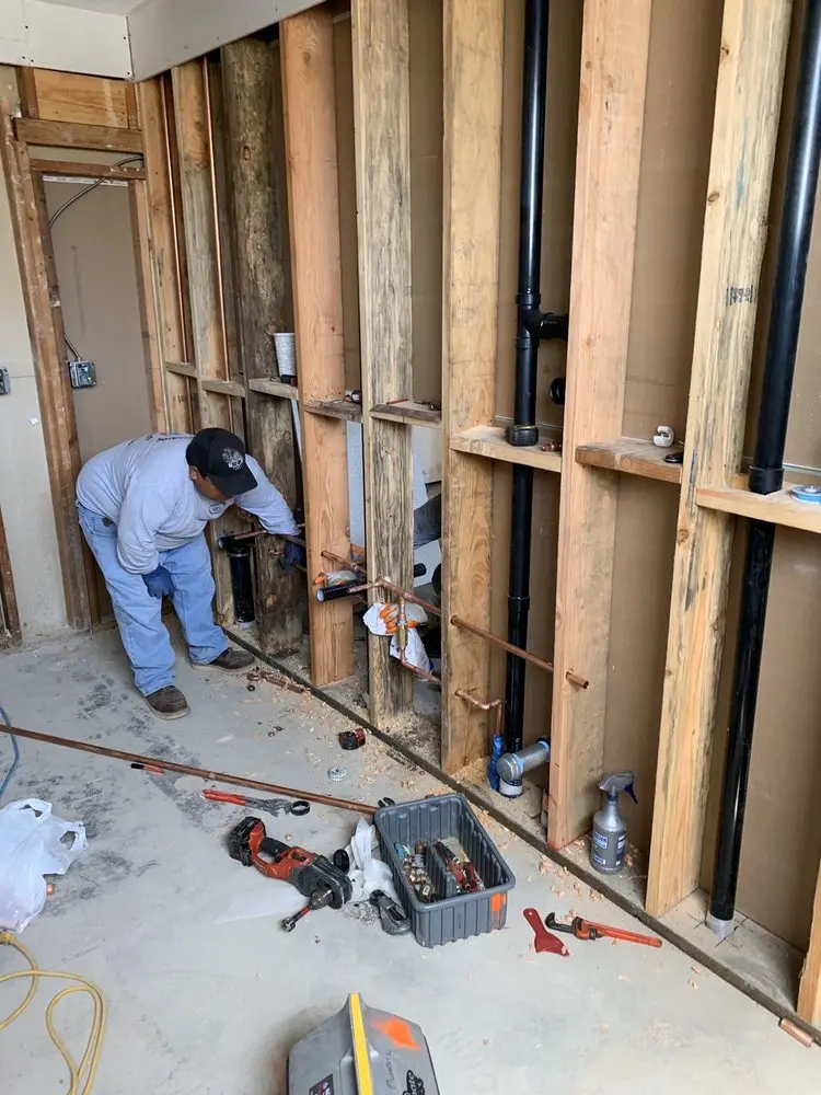 Commercial rough-in plumbing for Trenchless Sewer Repair in Oak Grove